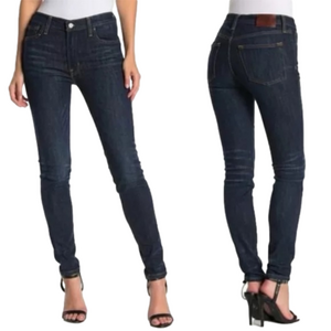 Frye Dark Wash Skinny Leg Western Boho Jeans NWT